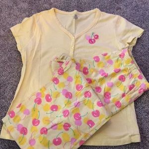 Cherry pajama set
